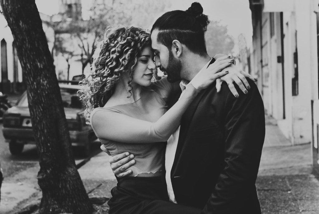 Mora Sanchez tango embrace